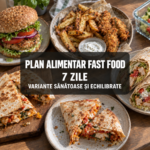 Plan alimentar FAST FOOD - sănătos